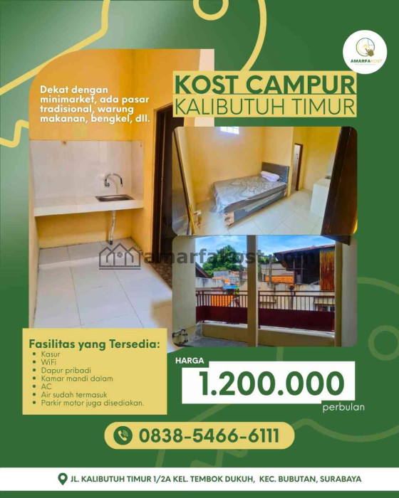Kos Kalibutuh Timur 1/2A